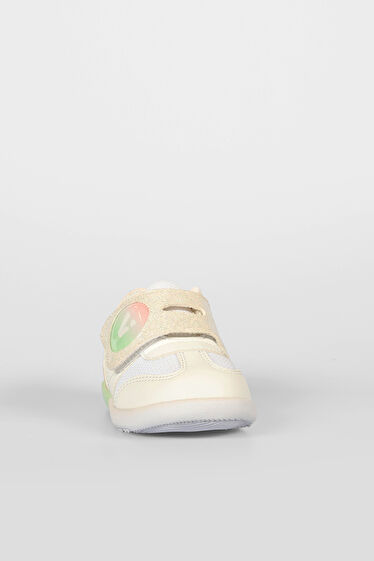 Vicco Donut Basic Kız İlk Adım Beyaz/Pudra Sneaker