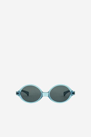 Looklight Boo 100% UV Koruması, Polarized Erkek Aksesuar Matte Indigo Gözlük