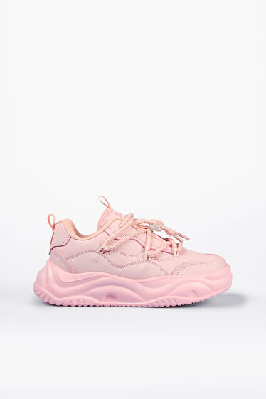 Vicco Dublin Hafif Kız Çocuk Pudra Sneaker