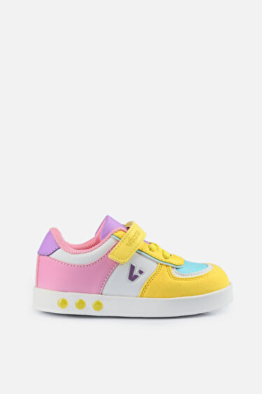 Vicco Sam Işıklı Kız Okul Öncesi Sarı Sneaker