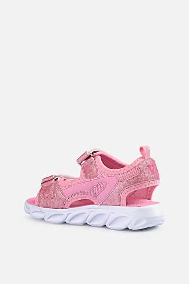 Vicco Roy Işıklı Kız Çocuk Pembe Sandalet