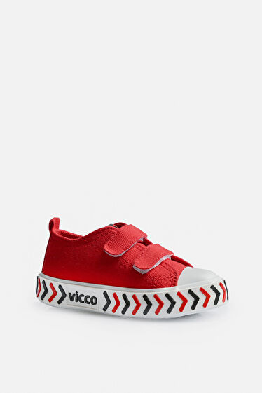 Vicco Timo Basic Unisex Bebek Kırmızı Spor Ayakkabı