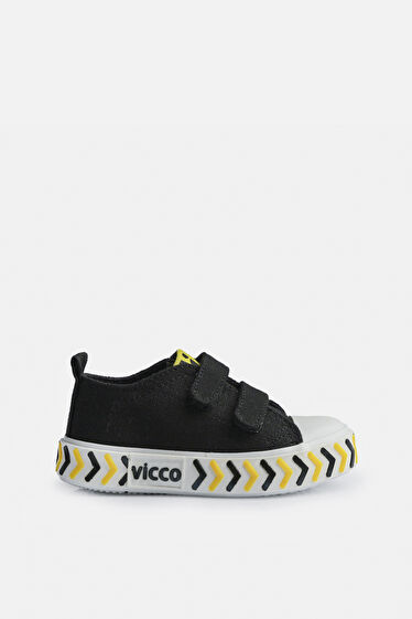 Vicco Timo Basic Erkek Bebek Siyah Spor Ayakkabı
