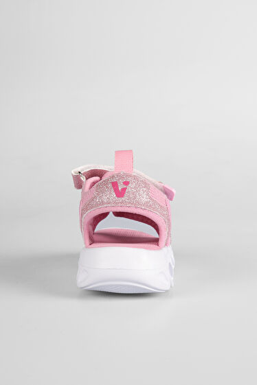 Vicco Roy Işıklı Kız Çocuk Pembe Sandalet