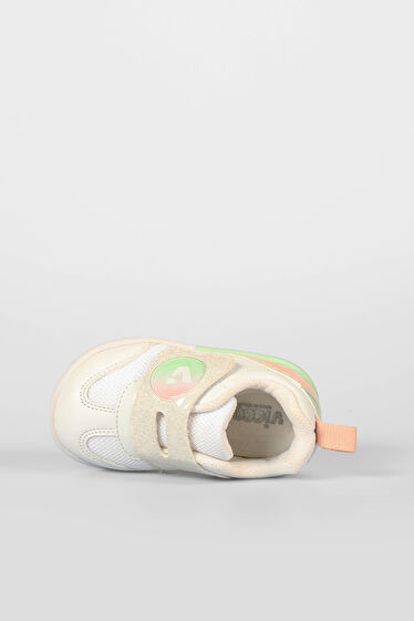 Vicco Donut Basic Kız İlk Adım Beyaz/Pudra Sneaker
