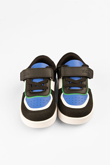 Vicco Sam Işıklı Erkek Okul Öncesi Siyah/Saks Mavi Sneaker