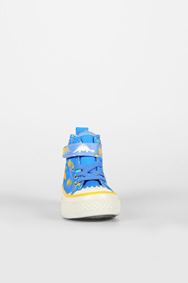 Vicco Ada Desenli Erkek Okul Öncesi Saks Mavi Sneaker