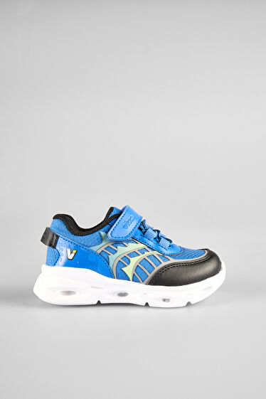 Vicco Most Işıklı Erkek Bebek Saks Mavi Spor Ayakkabı
