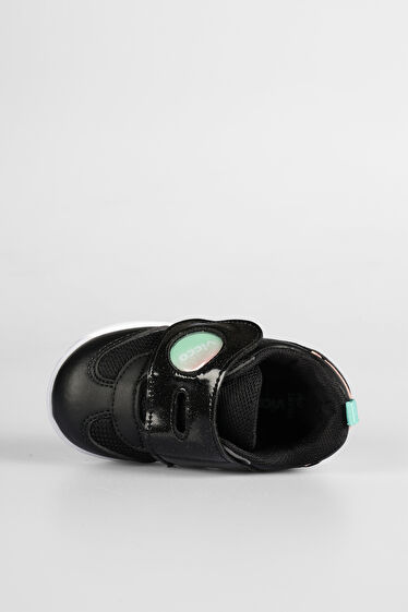 Vicco Donut Basic Erkek İlk Adım Siyah Sneaker