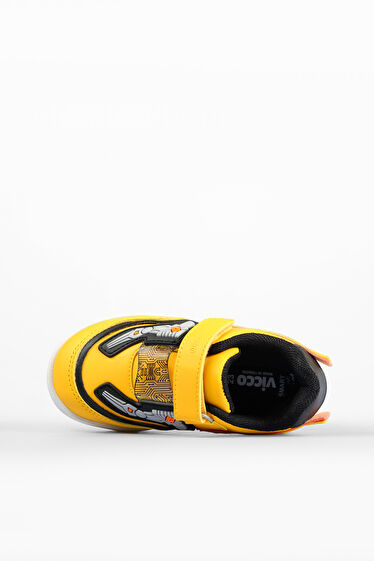 Vicco Ester Işıklı Erkek Bebek Sarı Sneaker