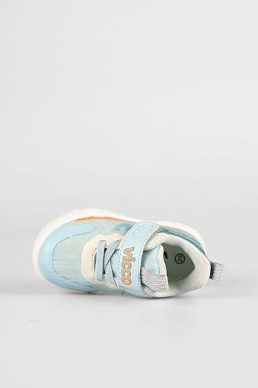Vicco Daphne Baskılı Erkek Bebek Mavi Sneaker