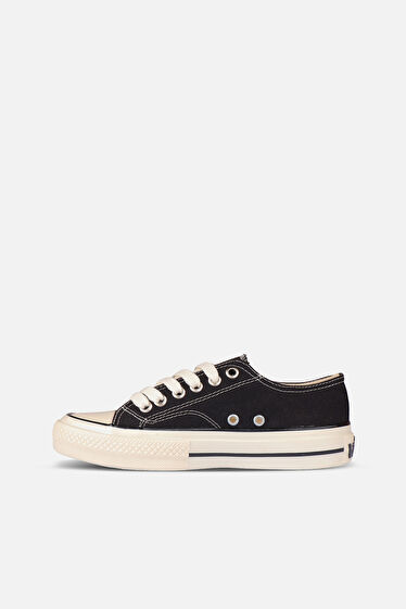 Vicco Idol Basic Unisex Genç Siyah Sneaker