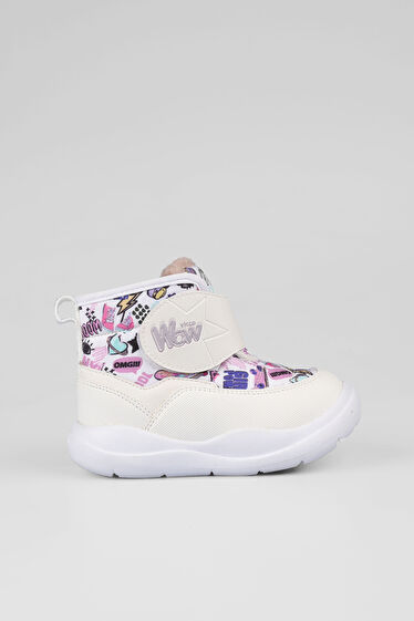 Vicco Santo Hafif Kız Okul Öncesi Beyaz Bot