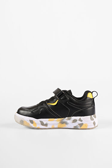 Vicco Monaco Hafif Erkek Okul Öncesi Siyah Sneaker