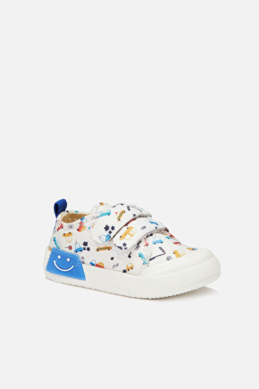 Vicco Luffy II Işıklı Erkek Bebek Saks Mavi Spor Ayakkabı