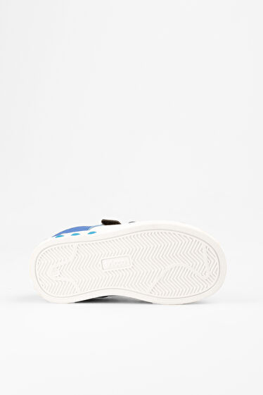 Vicco Sam Işıklı Erkek Bebek Siyah/Saks Mavi Sneaker