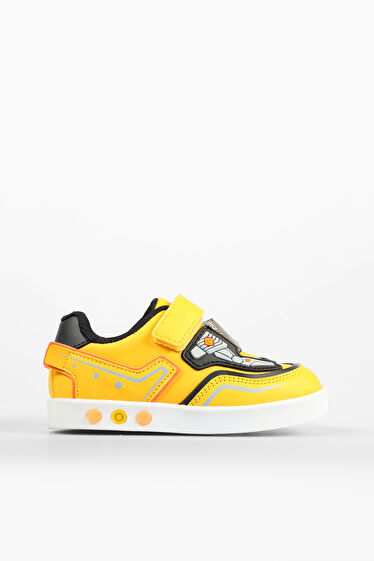 Vicco Ester Işıklı Erkek Bebek Sarı Sneaker