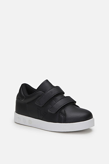 Vicco Oyo Işıklı Unisex Bebek Siyah/Beyaz Sneaker