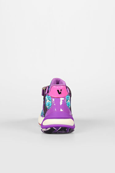 Vicco Universe Baskılı Kız Çocuk Mor Sneaker