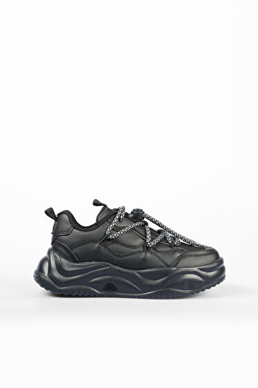 Vicco Dublin Hafif Kız Çocuk Siyah Sneaker