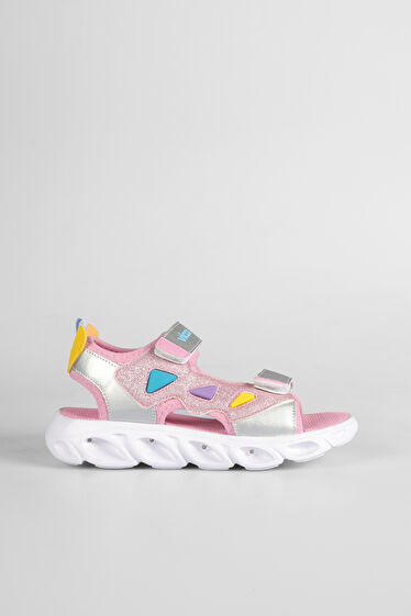 Vicco Hilda Işıklı Kız Çocuk Pembe Sandalet