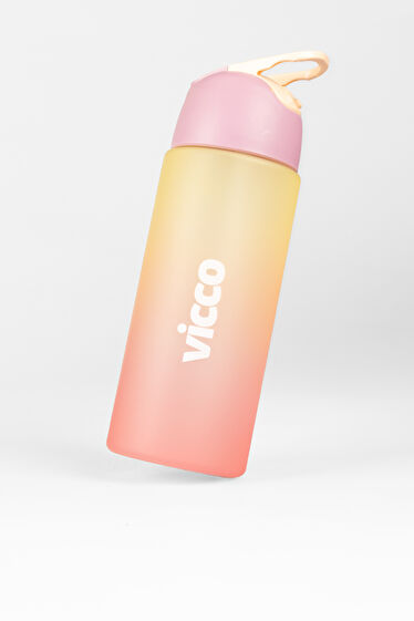 Vicco Quick Matara Kilitli Kapak Unisex 500 ml Pembe Aksesuar