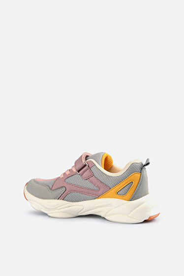 Vicco Asimo Hafif Kız Çocuk Gri Sneaker
