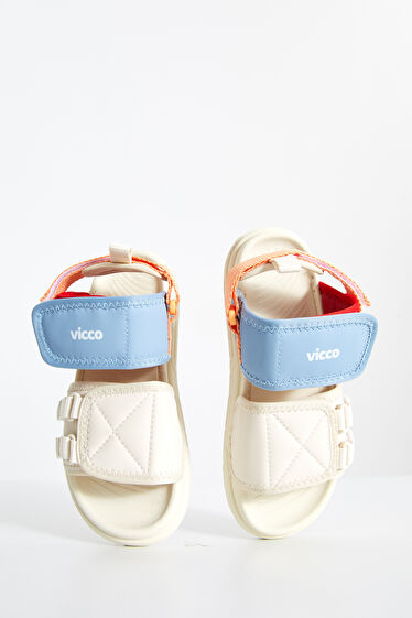 Vicco Juju Hafif Unisex Çocuk Bej Sandalet