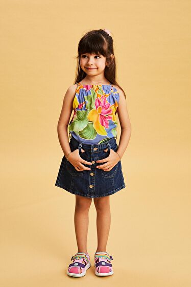 Vicco Flow II Hafif Kız Bebek Pembe Sandalet