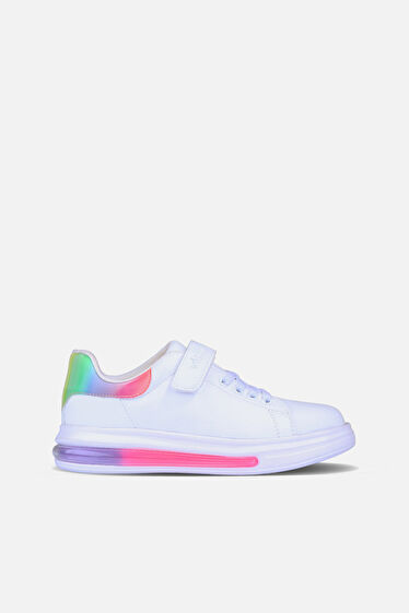 Vicco Blair Hafif Kız Çocuk Beyaz/Fuşya Sneaker