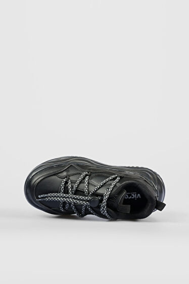 Vicco Dublin Hafif Kız Çocuk Siyah Sneaker