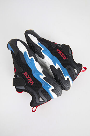 Vicco Umbre Hafif Erkek Çocuk Siyah Sneaker