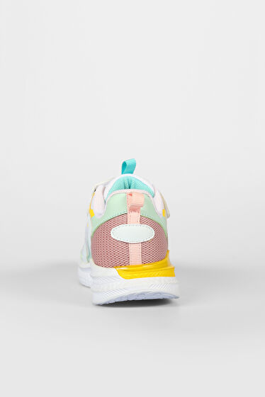 Vicco Massa Hafif Kız Çocuk Beyaz/Pudra Sneaker