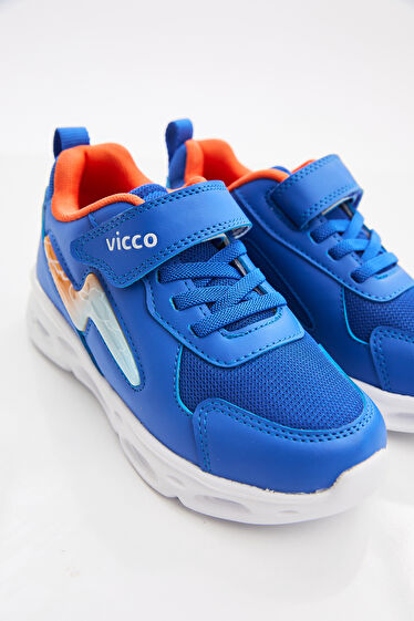 Vicco Fash Işıklı Erkek Okul Öncesi Saks Mavi Spor Ayakkabı