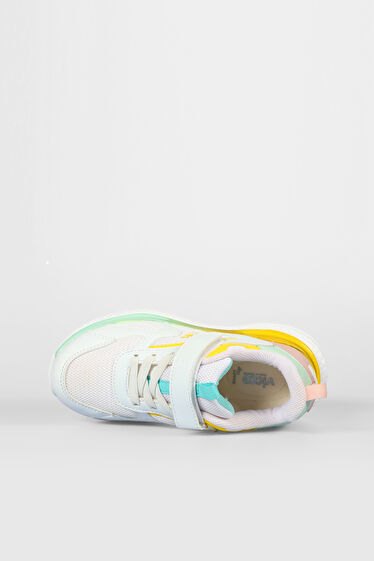 Vicco Massa Hafif Kız Çocuk Beyaz/Pudra Sneaker