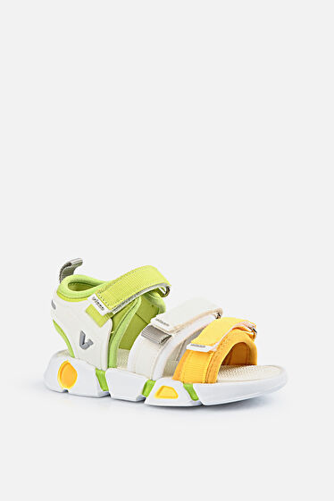Vicco Gorbi Basic Unisex Okul Öncesi Beyaz Sandalet