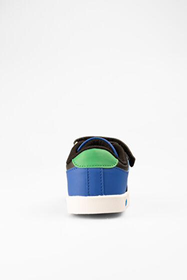 Vicco Sam Işıklı Erkek Bebek Siyah/Saks Mavi Sneaker