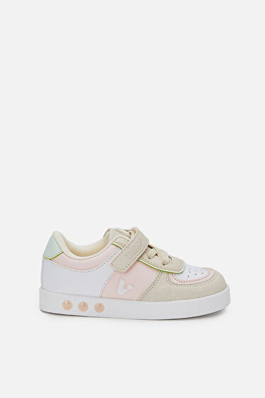 Vicco Sam Işıklı Kız Çocuk Pudra Sneaker