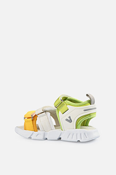 Vicco Gorbi Basic Unisex Okul Öncesi Beyaz Sandalet