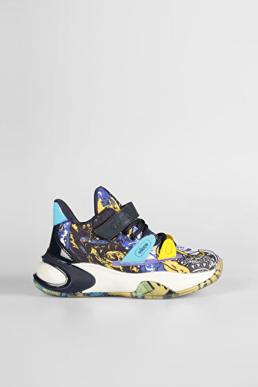 Vicco Universe Baskılı Unisex Çocuk Lacivert Sneaker