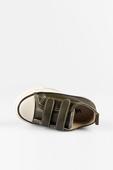 Vicco Pipon Basic Unisex Bebek Haki Sneaker