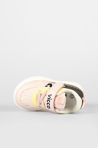 Vicco Daphne Baskılı Kız Bebek Pudra Sneaker
