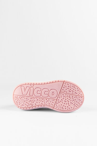 Vicco Pukky Işıklı Kız Okul Öncesi Pudra Sneaker