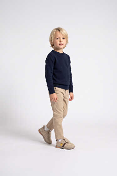 Vicco Matilda Basic Erkek İlk Adım Bej Sneaker