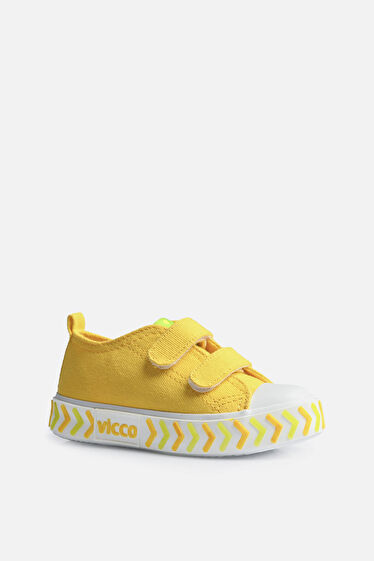 Vicco Timo Basic Unisex Okul Öncesi Sarı Spor Ayakkabı