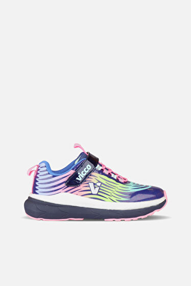 Vicco Maggie Işıklı Kız Okul Öncesi Lacivert Sneaker
