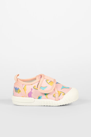 Vicco Rent II Desenli Kız İlk Adım Pudra Günlük Ayakkabı