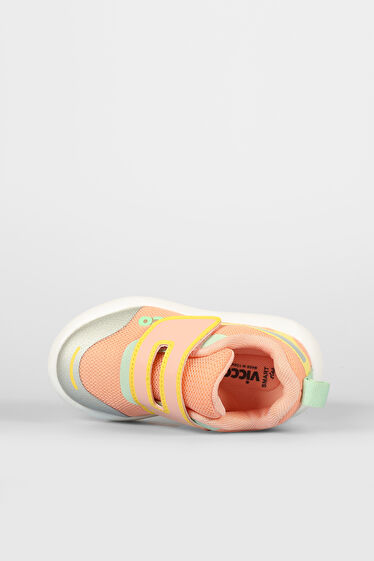Vicco Melodic Işıklı Kız Okul Öncesi Pudra Sneaker