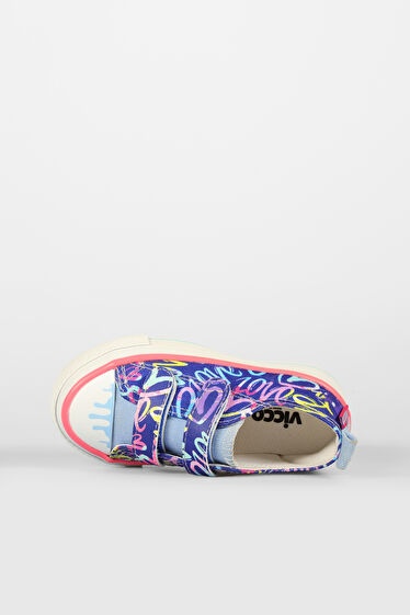 Vicco Done Desenli Unisex Bebek Lacivert Sneaker