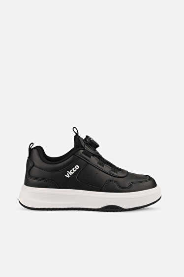 Vicco Sano Basic Erkek Okul Öncesi Siyah Sneaker